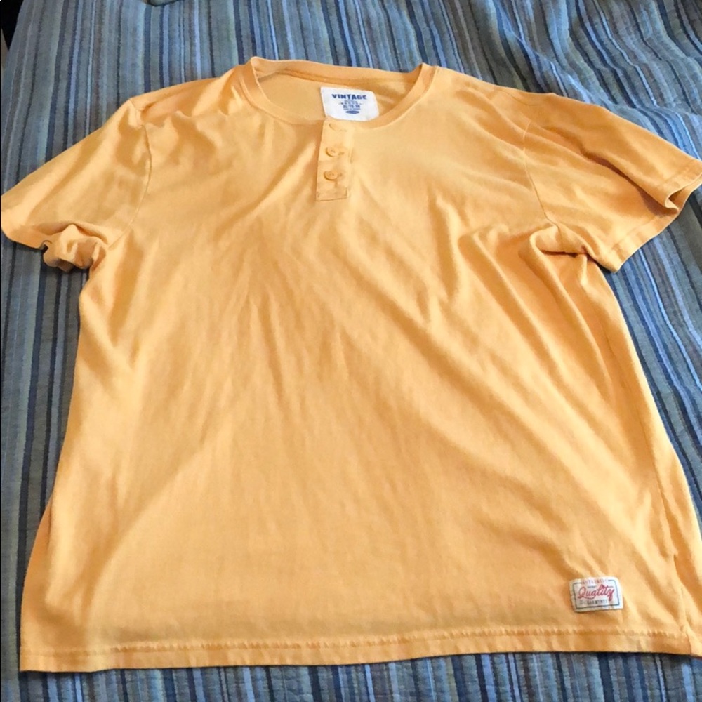 Yellow Short Sleeve